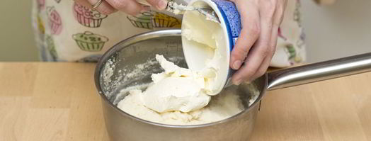 ванильные манные пудинги. Шаг 3