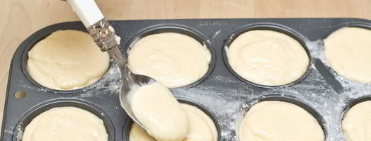 ванильные манные пудинги. Шаг 6