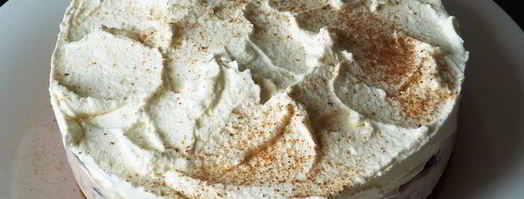 воздушный чернично-сливочный десерт. Шаг 6