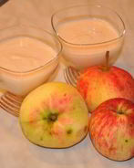 Яблочная панна-котта