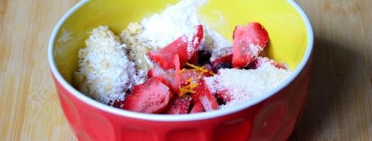 ягодный крамбл. Шаг 4