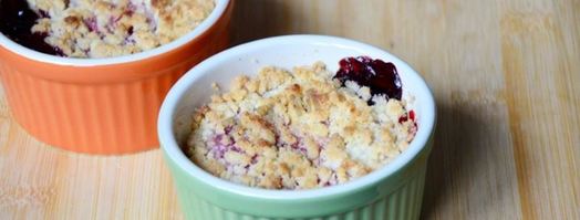 ягодный крамбл. Шаг 9