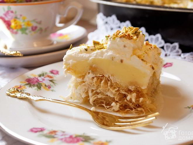 Рецепт экмека кадаифи