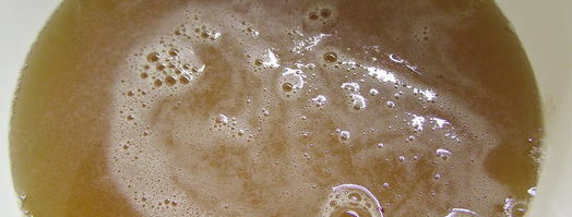 брусничный зефир с малиновым соусом. Шаг 7