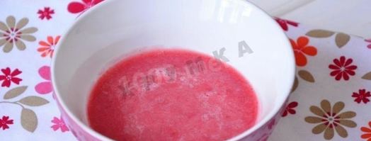 клубничный зефир на агаре. Шаг 5