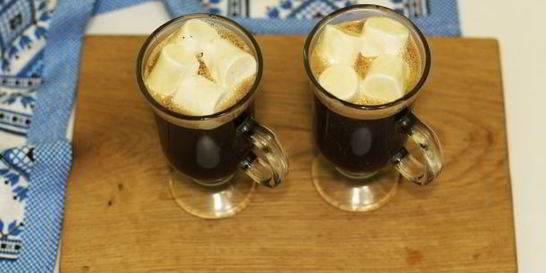 Кофе с зефиром