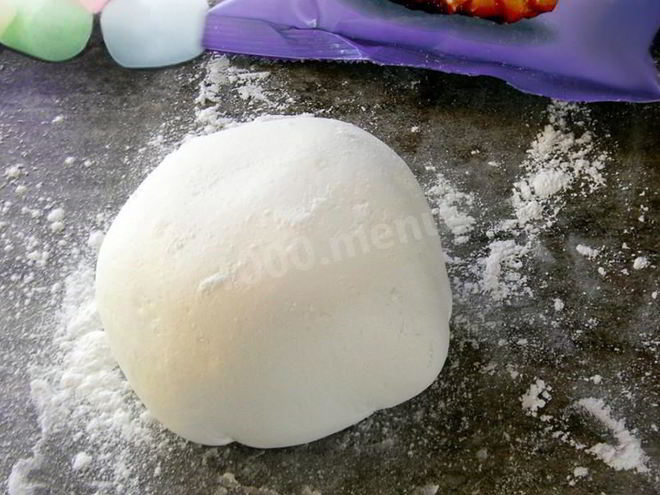 Рецепт мастики из маршмеллоу и пудры