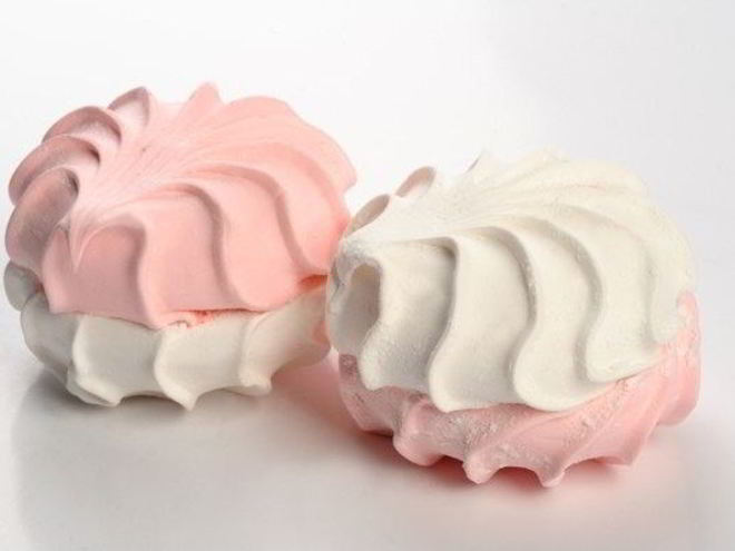 Рецепт розового яблочного зефира