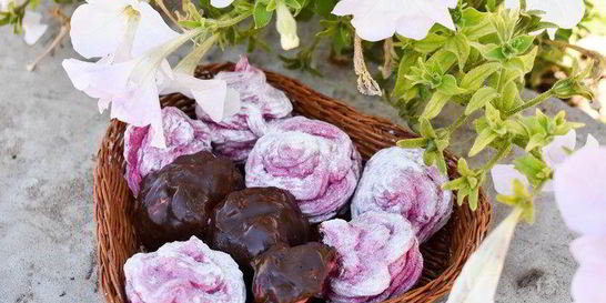 Зефир из ежевики