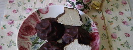 зефир малиновый в шоколаде. Шаг 8