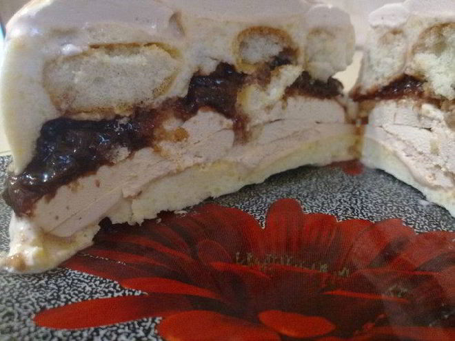 Рецепт зефирно-творожного мини-тортик