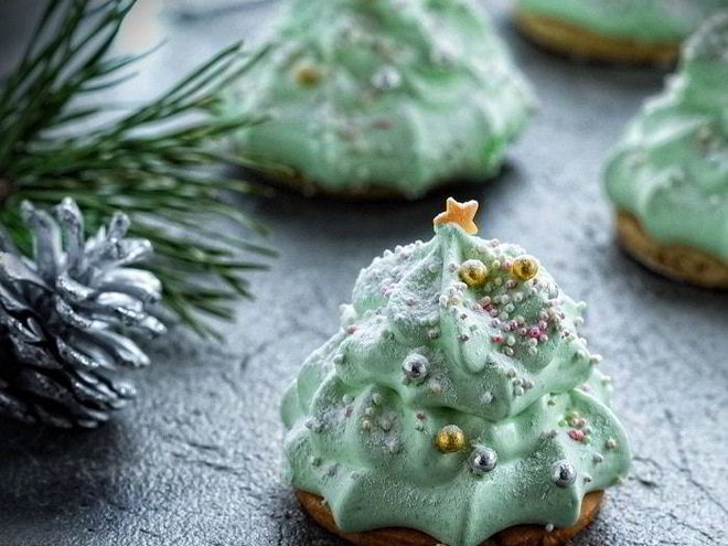 Рецепт зефирных елочек