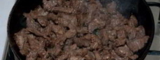 азу из говядины с картофелем. Шаг 7