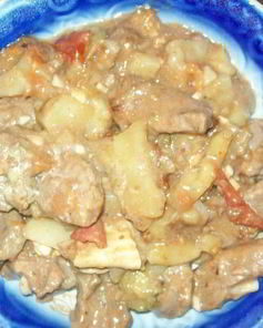 Азу из говядины с картошкой