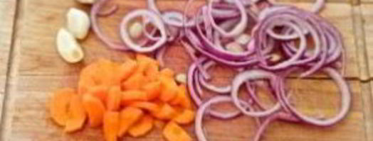 азу из говядины с огурцами. Шаг 3