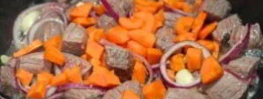 азу из говядины с огурцами. Шаг 5