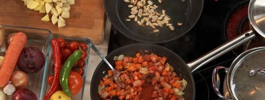 азу из говядины с соленой черемшой. Шаг 5