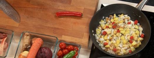 азу из говядины с соленой черемшой. Шаг 7