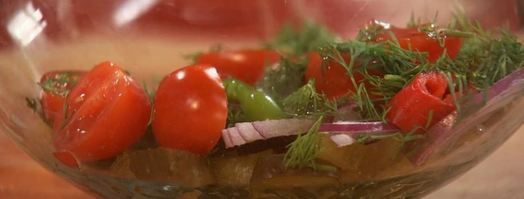 азу из говядины с соленой черемшой. Шаг 9