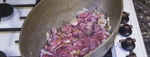 азу из говядины с солеными огурцами. Шаг 6