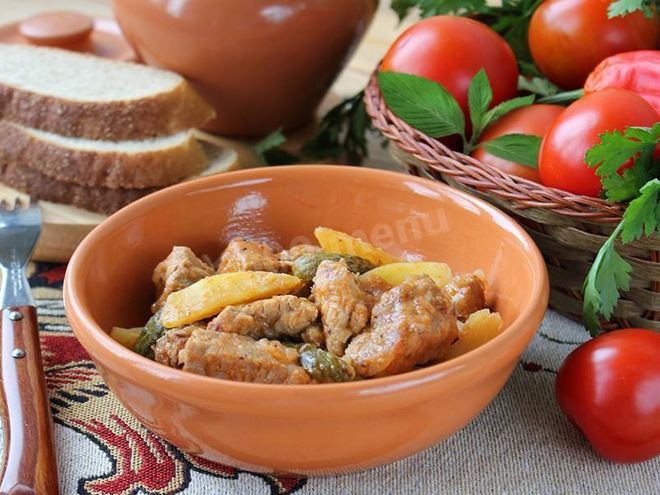 Рецепт азу из говядины в мультиварке