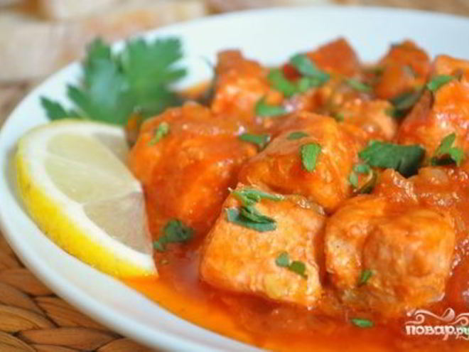 Рецепт азу из индейки в мультиварке