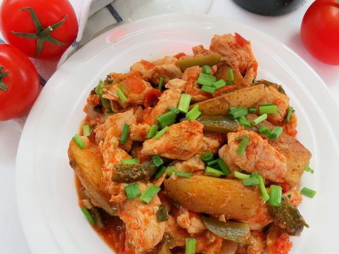 Рецепт азу из индейки