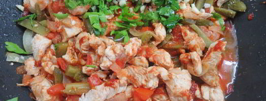 азу из индейки. Шаг 10