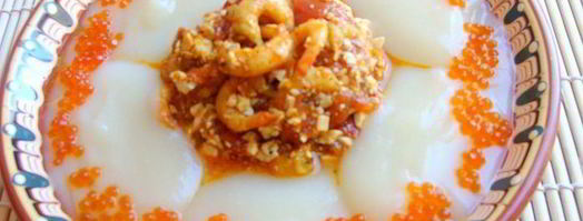 азу из креветок с тофу и пикантным гарниром. Шаг 15