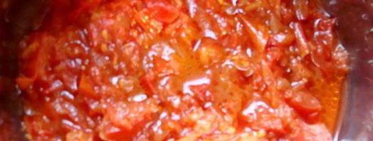 азу из креветок с тофу и пикантным гарниром. Шаг 6