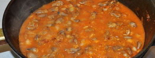 азу из куриных потрошков. Шаг 4