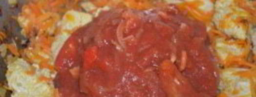 азу из мяса индейки. Шаг 5