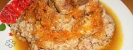 азу из свинины с подливкой. Шаг 9