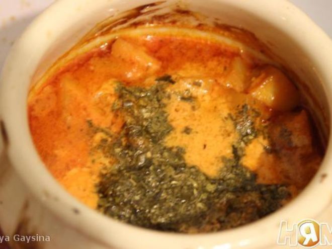 Рецепт азу из свинины в горшочке