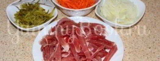 азу из свинины. Шаг 3