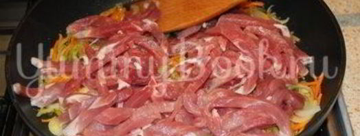 азу из свинины. Шаг 6
