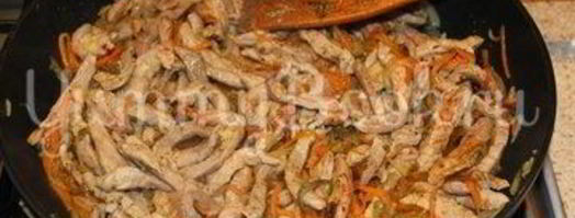 азу из свинины. Шаг 7