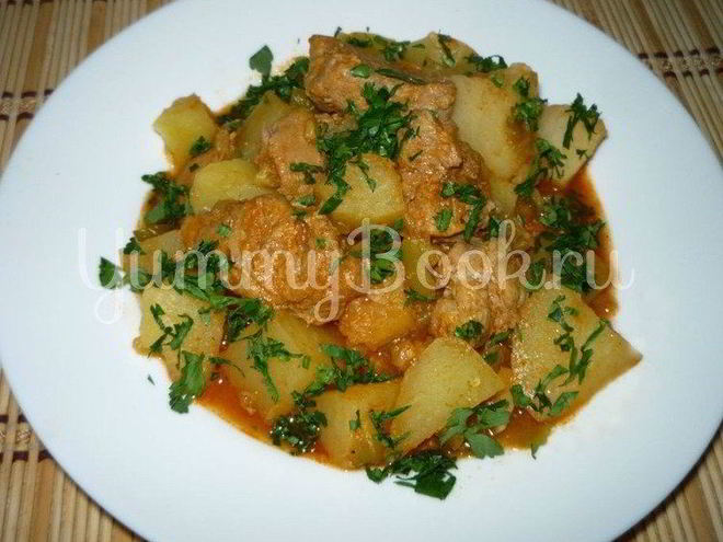 Рецепт азу по-домашнему из мультиварки