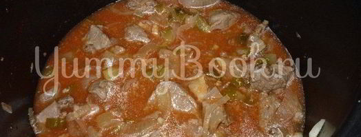 азу по-домашнему из мультиварки. Шаг 5