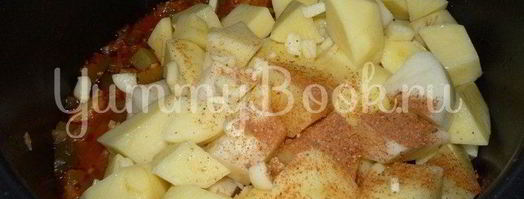 азу по-домашнему из мультиварки. Шаг 7