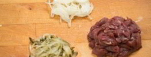 азу по-татарски из говядины. Шаг 3