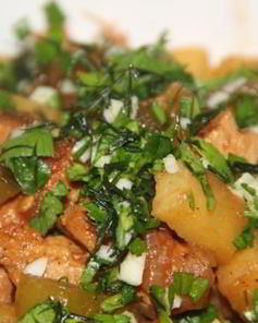 Азу по-татарски со свининой