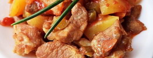 азу по-татарски в горшочках. Шаг 17