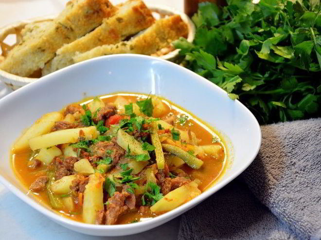 Рецепт азу по-татарски в мультиварке