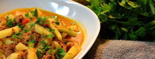 азу по-татарски в мультиварке. Шаг 13