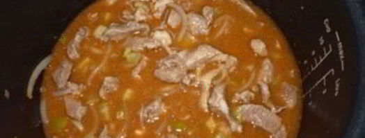 азу с картошкой в мультиварке. Шаг 4