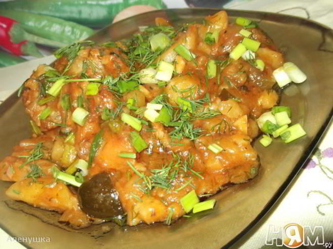 Рецепт азу со свининой