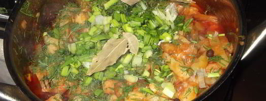 азу со свининой. Шаг 10