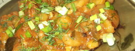 азу со свининой. Шаг 11