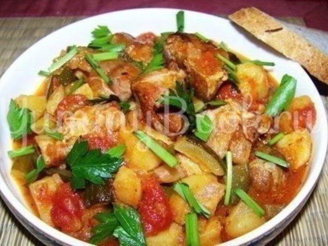 Рецепт азу татарского